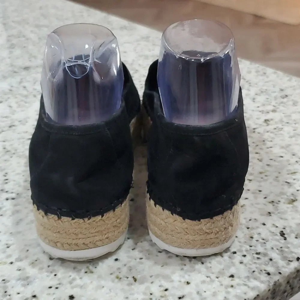 Gianni Bini Sabble Black Suede Espadrille , Women's US 9 - Picture 4 of 7
